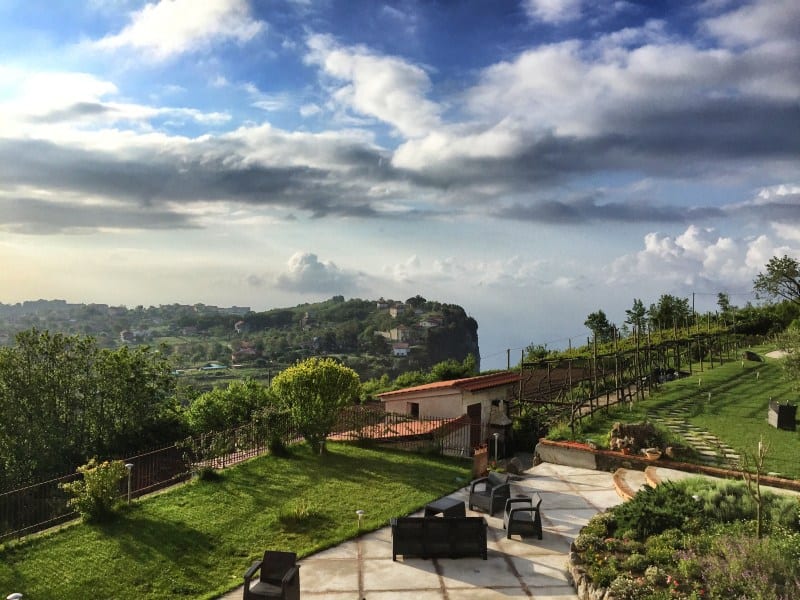Randonnée des Côtes d'Amalfi Dormir avec vue à la Casa Pendola