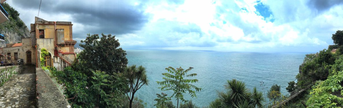 Amalfiküstenwanderung Etappe 3 Ausblick kurz hinter Amalfi