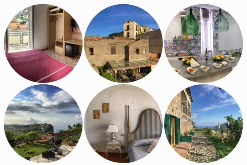Alojamiento en la costa de Amalfi recomendado en bed-breakfast y casas de huéspedes