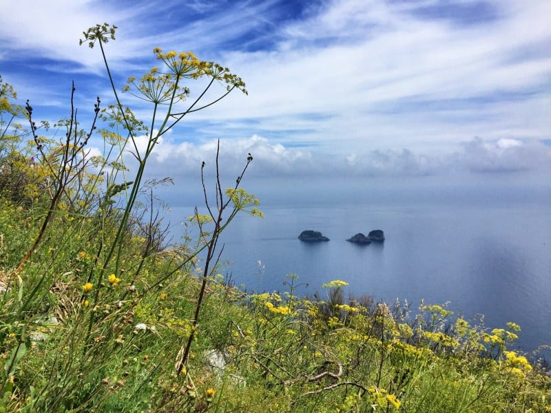 Senderismo en la costa de Amalfi Etapa 5 Las islas Li Galli 1