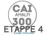 Pista de caminhada Amalfi CAI 300 Download estágio 4 variante longa 600px
