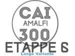 Pista de caminhada Amalfi CAI 300 Dowload stage 6 long 600px